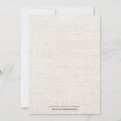 Nautical Rustic Lobster Bruids Douche Uitnodiging (Achterkant)