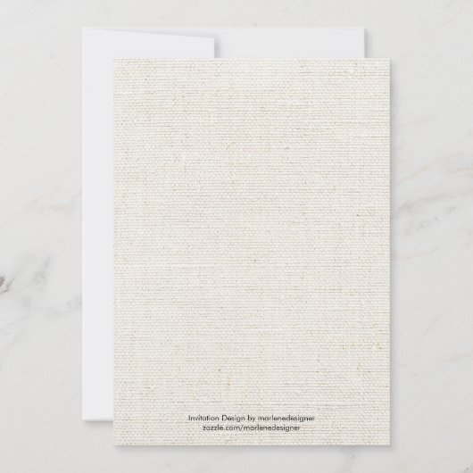 Nautical Rustic Lobster Bruids Douche Uitnodiging (Achterkant)