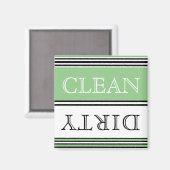 Nautical Sage Green Dishwasmachine Magneet (Voorkant / Achterkant)