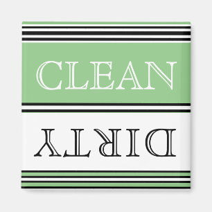 Nautical Sage Green Dishwasmachine Magneet