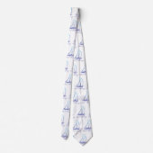 Nautical Sail Away Stropdas (Achterkant)