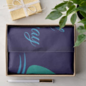 Nautical Sail Away Tissuepapier (Geschenk)