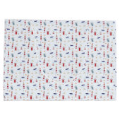 Nautical Sailboat Anchor Zee Gull Lighthouse Ocean Groot Cadeauzakje (Achterkant)