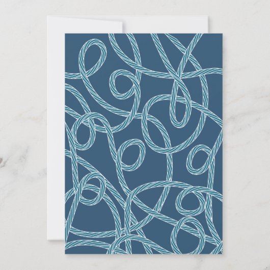 Nautical Sailboat & Lighthouse Blue Boy Baptisme Kaart (Achterkant)