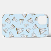 Nautical Sailboat Sailing Adventure Light Blue Case-Mate iPhone Case (Achterkant (horizontaal))