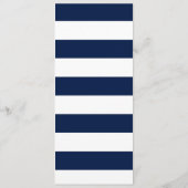 Nautical Sailboat Wedding Menu (Achterkant)