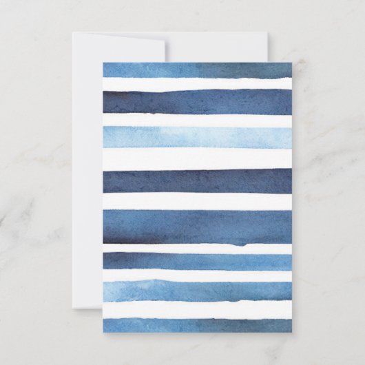 Nautical Sailboot Blue en Red Bedankt (Achterkant)