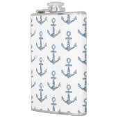 Nautical Sailing Boat Anchor Ongebruikelijke colla Heupfles (Links)