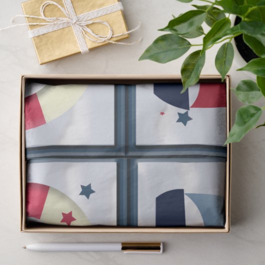 Nautical Sailing Design Decoupage Tissuepapier (Geschenk)