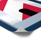 Nautical Sailing Design Poster (Hoek)