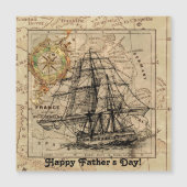 Nautical Sailing Ship Navigation Map (Voorkant)