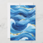 Nautical Sailing Wheel 60th Birthday Kaart (Achterkant)