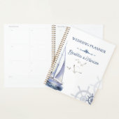 Nautical Sailing Yacht Wedding  Planner (Display)