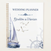 Nautical Sailing Yacht Wedding  Planner (Voorkant)
