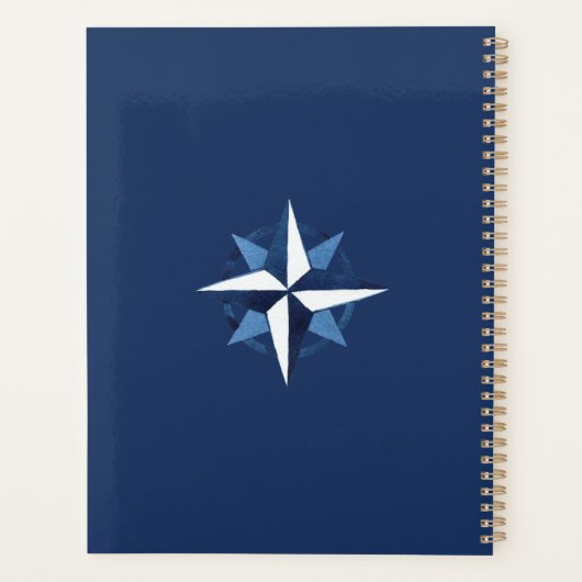 Nautical Sailing Yacht Wedding  Planner (Achterkant)