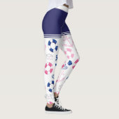 Nautical Sailor Anchor, Buoy and Bucket Pet Trendy Leggings (Rechts)