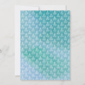 Nautical Sailor Baby Boy Baby Shower Uitnodigingen (Achterkant)