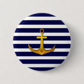 Nautical Sailor Button (Voorkant)