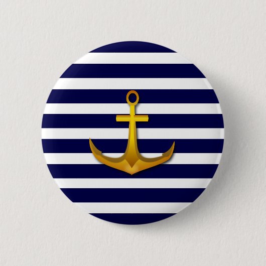 Nautical Sailor Button (Voorkant)