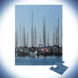 Nautical Sailships in Marina Photographic Legpuzzel