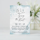 Nautical Save the Date (Staand voorkant)