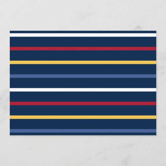 Nautical Save the Date (Achterkant)