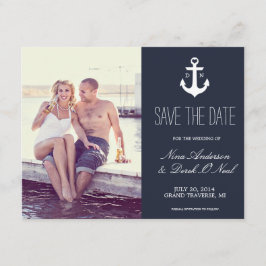 Nautical Save the Date | Weddenschap