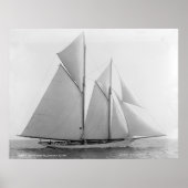  Nautical Schooner Marguerite Print (Voorkant)
