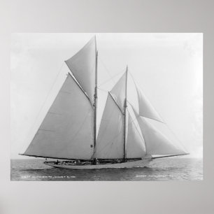 Nautical Schooner Marguerite Print