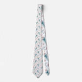 Nautical Sea Life Custom Necktie Stropdas (Voorkant)