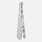 Nautical Sea Life Custom Necktie Stropdas (Voorkant)