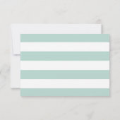 Nautical Seahorse RSVP Card (Achterkant)
