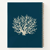 Nautical Seashell Art Sketchbook Journal Notitieboek (Achterkant)