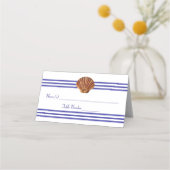 Nautical Seashell - Escort Kaart Plaatskaartje (Voorkant)