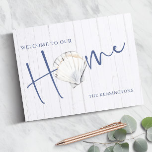 Nautical Seashell Home   Kusthout Gastenboek