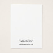 Nautical Seashell Ketting Bracelet Display Holder Visitekaartje (Achterkant)