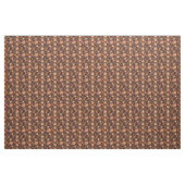 Nautical Seashell Red Pattern Stof (Fat Quarter)