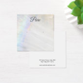 Nautical Seashell Stud Earring Display Holder Naut Vierkante Visitekaartjes (Bureau)