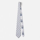 Nautical Seashells Custom Necktie Stropdas (Voorkant)
