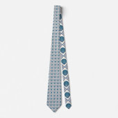 Nautical Seashells Custom Necktie Stropdas (Voorkant)