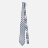 Nautical Seashells Custom Necktie Stropdas (Voorkant)