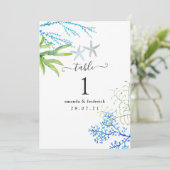 Nautical Seaweed Kaart (Staand voorkant)