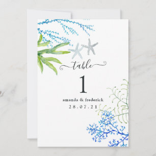 Nautical Seaweed Kaart