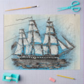 Nautical Serie Ontwerp 14 Tissuepapier (Craft)