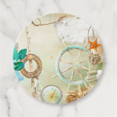 Nautical Serie Ontwerp 2 Bedankjes Labels (Voorkant)
