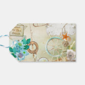 Nautical Serie Ontwerp 2 Cadeaulabel (Achterkant Horizontaal)