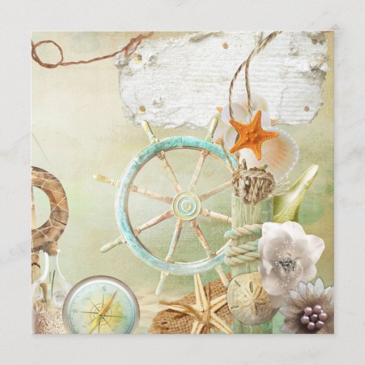 Nautical Serie Ontwerp 2 Programma Programmakaart (Voorkant)