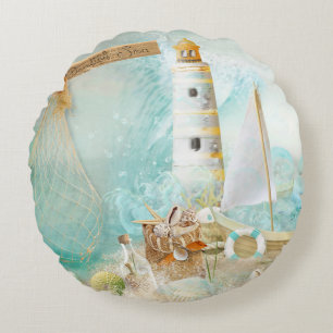 Nautical Series Design 11 Rond Kussen