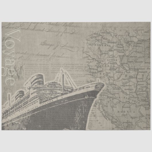 Nautical Series Design 18 Tissuepapier (Voorkant)