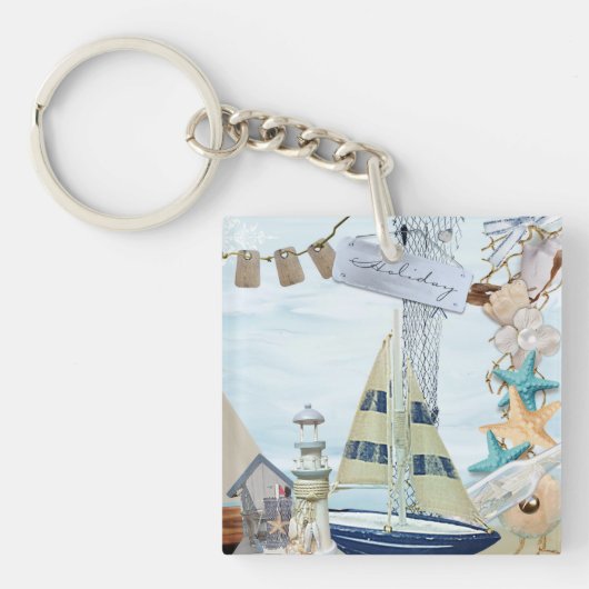Nautical Series Design 4 Sleutelhanger (voorkant)
